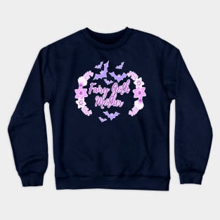 Pastel Bats Fairy Goth Mother Crewneck Sweatshirt